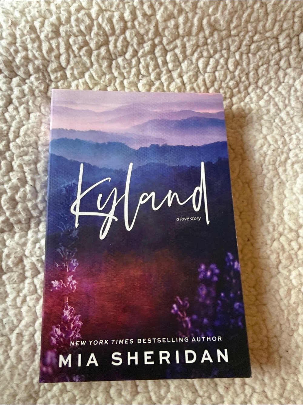 Kyland by Mia Sheridan - Purple Gradient Paperback